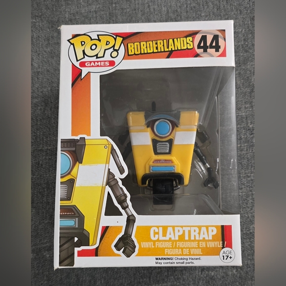 Claptrap Borderlands Funko Pop #44 - Picture 1 of 6